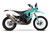 BUILT Teal Kove Rally Full Graphics Kit designed and manufactured by SKDA Moto Creative.