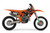 VISION Orange KTM Full Graphics Kit designed and manufactured by SKDA Moto Creative.