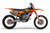 HUE Org/Ylw KTM Full Graphics Kit designed and manufactured by SKDA Moto Creative.
