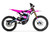 GLOTRIX Pink Surron Full Graphics Kit designed and manufactured by SKDA Moto Creative.