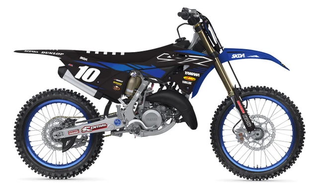SMOKE V2 Blk/Grey YZ Full Graphics Kit | SKDA USA