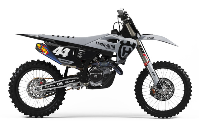 STEALTH Navy Husqvarna Full Graphics Kit | SKDA USA