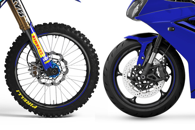 CONTOUR Blue - Rim Decals | SKDA USA