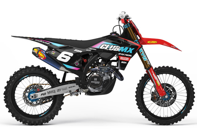 LIFTOFF CHROME Red GasGas Full Graphics Kit | SKDA USA