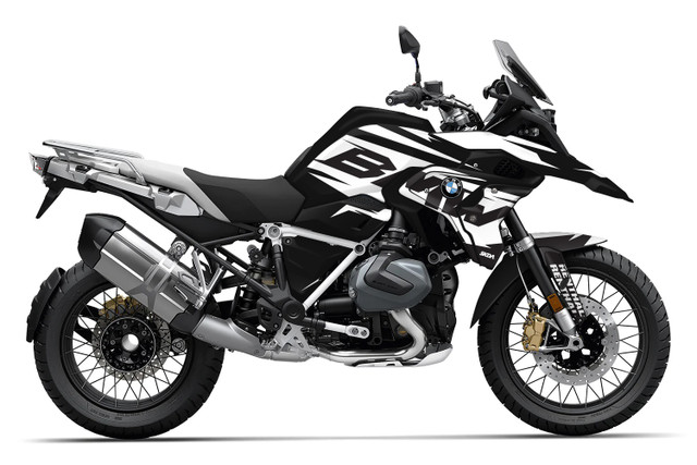 BITE Grey BMW GS Full Graphics Kit | SKDA USA