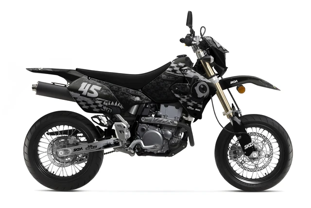 BOMBER Black DRZ/JR Full Graphics Kit | SKDA USA