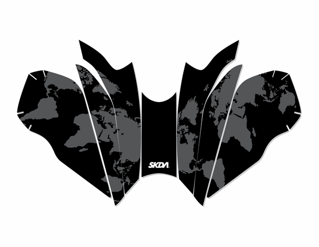 Motorcycle Fuel Tank Reflective Emblem For SU Racing Fairing Decal - Foto 3