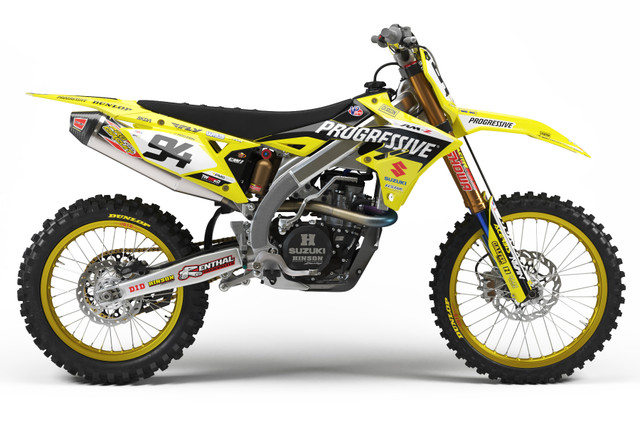 24 TWISTED TEA MX Suzuki Full Graphics Kit | SKDA USA