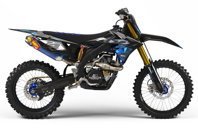 PARALLEL Red/Wht Suzuki Full Graphics Kit | SKDA USA