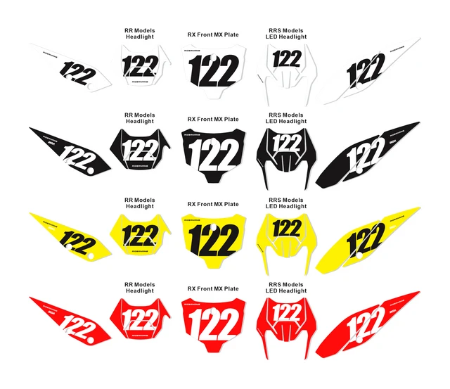 S5 Beta Number Plates | SKDA USA
