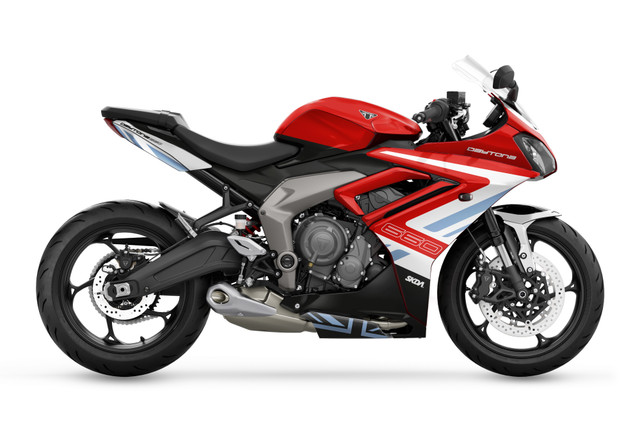 tw VELOCITY CHROME Red/Tan Daytona Full Graphics Kit | SKDA USA