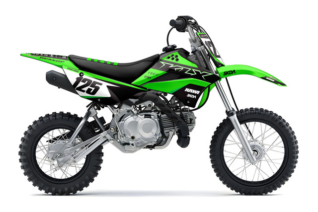 ファンクラブ BEAST Green Kawasaki Mini Full Graphics Kit | SKDA USA