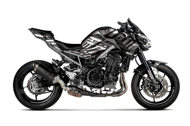 GFDD Black Kawasaki Z Full Graphics Kit | SKDA USA