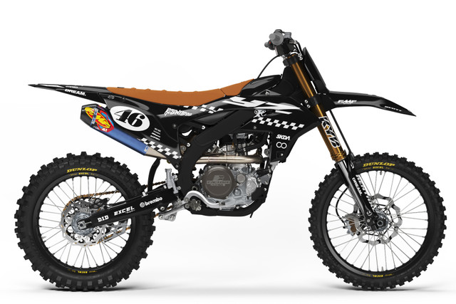 MOD NEON Black YZF/WRF Full Graphics Kit | SKDA USA