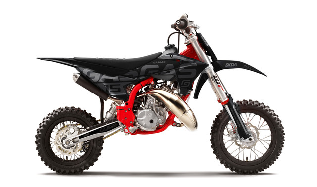 FUMES Red/White GasGas Mini Full Graphics Kit | SKDA USA
