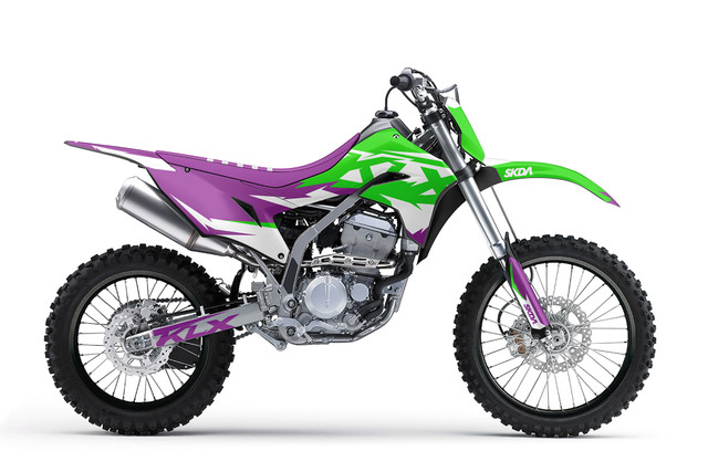 NINETYTWO White KLX/KDX Full Graphics Kit | SKDA USA