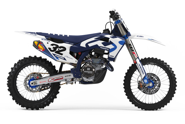 ZOOM Yellow Husqvarna Full Graphics Kit | SKDA USA