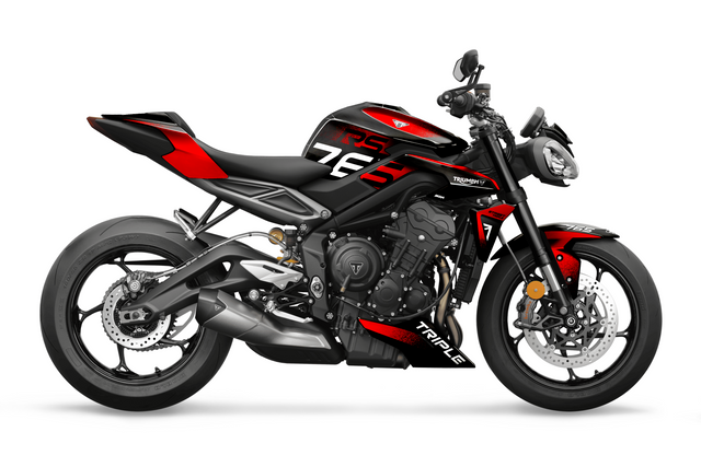 STRIVE Blue Street Triple 765 Full Graphics Kit | SKDA USA