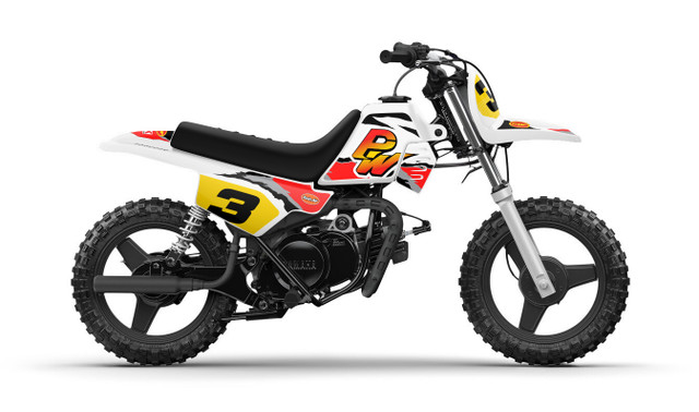 24 CLUBMX Wht/Blue PW Full Graphics Kit | SKDA USA