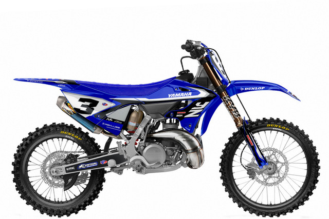 SMOKE V2 Blk/Grey YZ Full Graphics Kit | SKDA USA