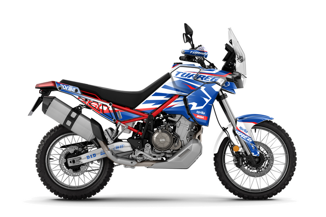 ROARFIRE Red/Blk Tuareg 660 Full Graphics Kit | SKDA USA