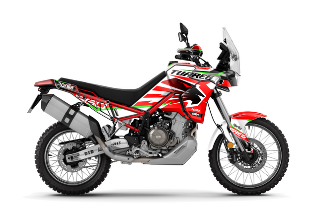 ROARFIRE Red/Blk Tuareg 660 Full Graphics Kit | SKDA USA