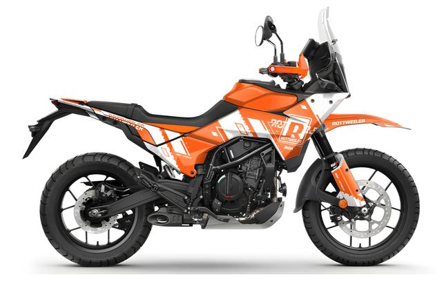 ROTTWEILER V1 Blk/Wht KTM Duke Full Graphics Kit | SKDA USA