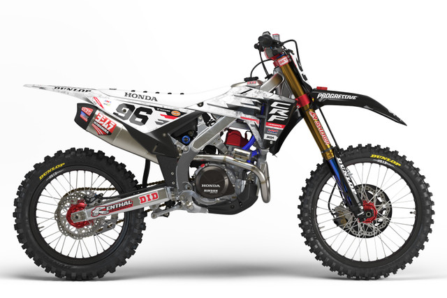 RIDGE CHROME Blk/Red CR/CRF Full Graphics Kit | SKDA USA