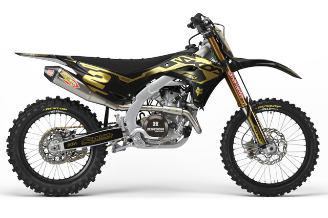TRICK CHROME Bronze GSX-8S Full Graphics Kit | SKDA USA