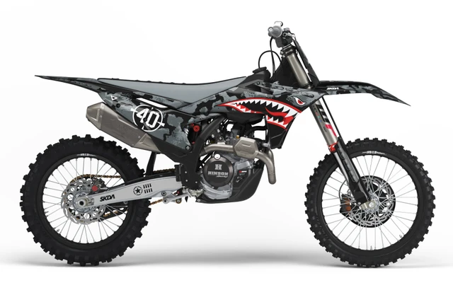 CURE Grey/Blk KTM Full Graphics Kit | SKDA USA