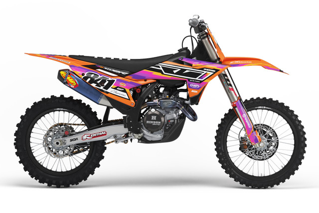 Full Graphics Kits - KTM SX, SXF, XC & XCF Models - SKDA US