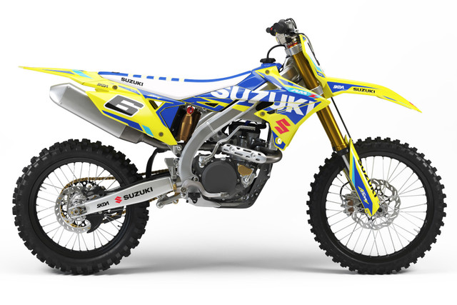 ride / untitled hurricane #1 cd 4枚セット 24 TWISTED TEA REDBUD RMZ Suzuki Full Graphics Kit | SKDA USA