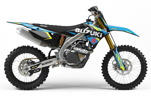 24 TWISTED TEA REDBUD RMZ Suzuki Full Graphics Kit | SKDA USA