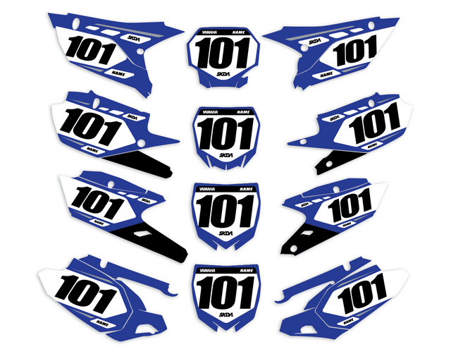 S4 Yamaha Number Plates | SKDA USA