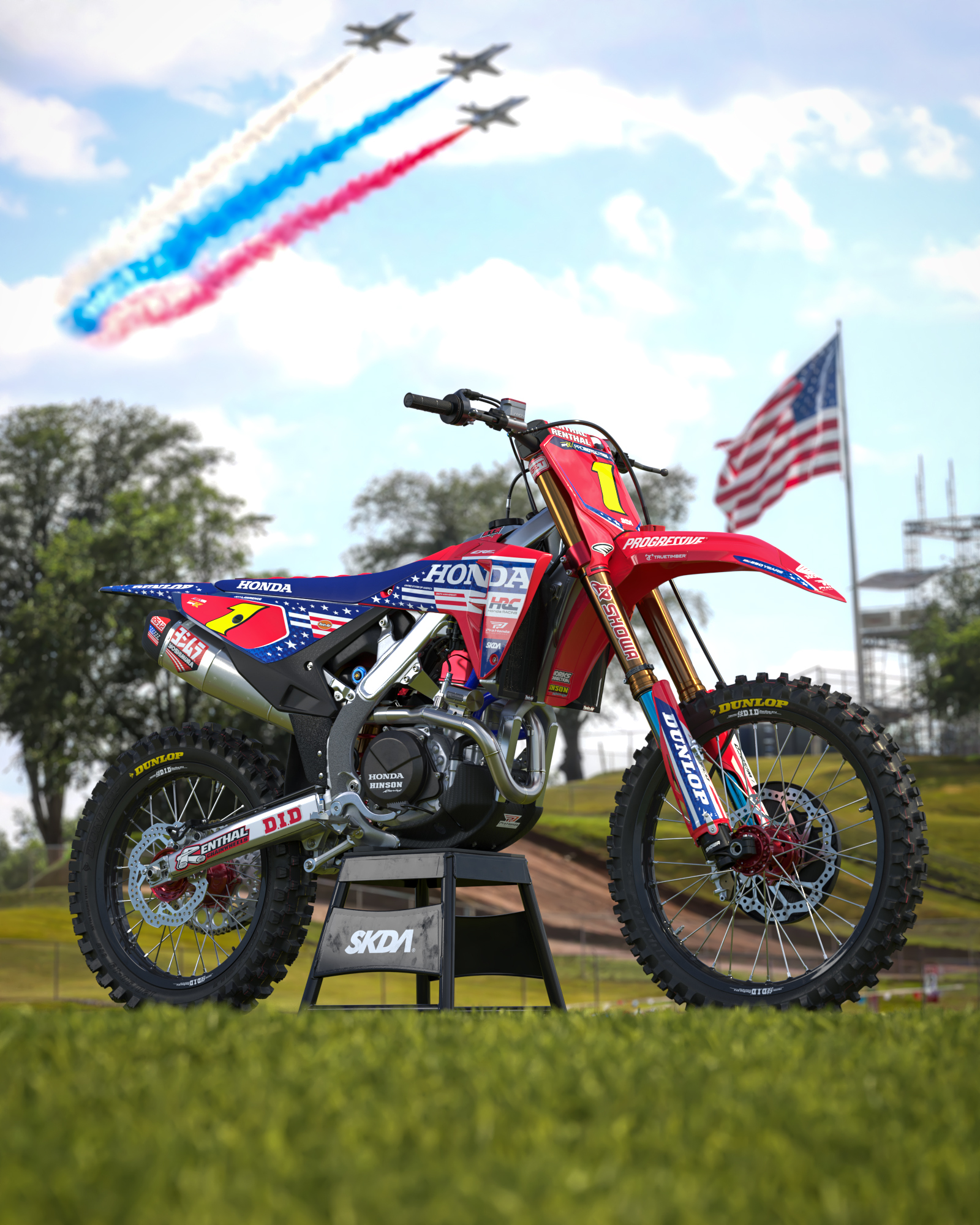 26 RedBud HRC Progressive Graphics Kit