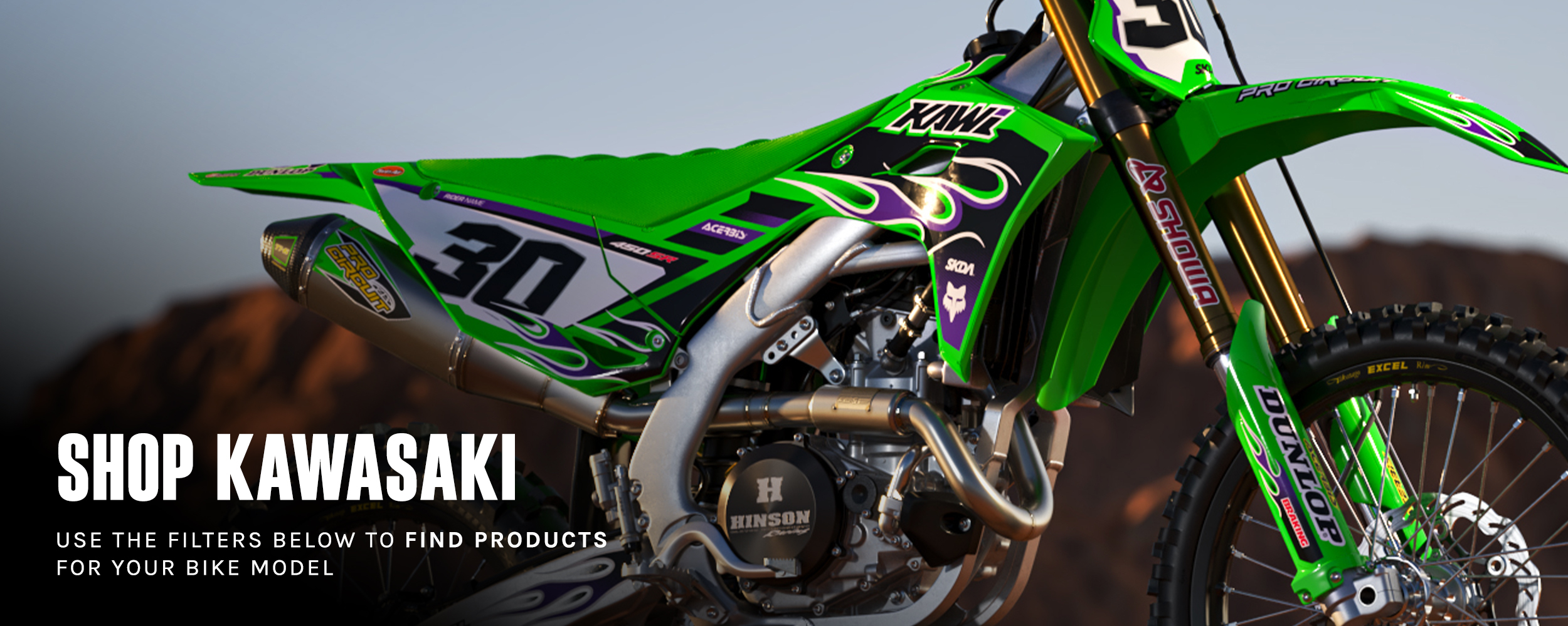 Full Graphics Kits - Kawasaki KX, KXF, KLX & KDX Models - Page 4