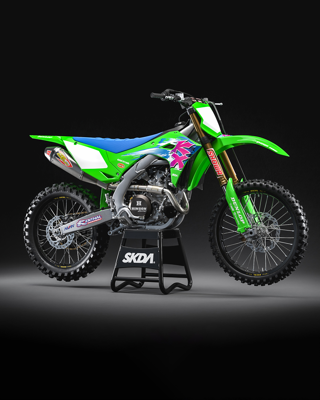 NINETYTWO Green KX/KXF Full Graphics Kit