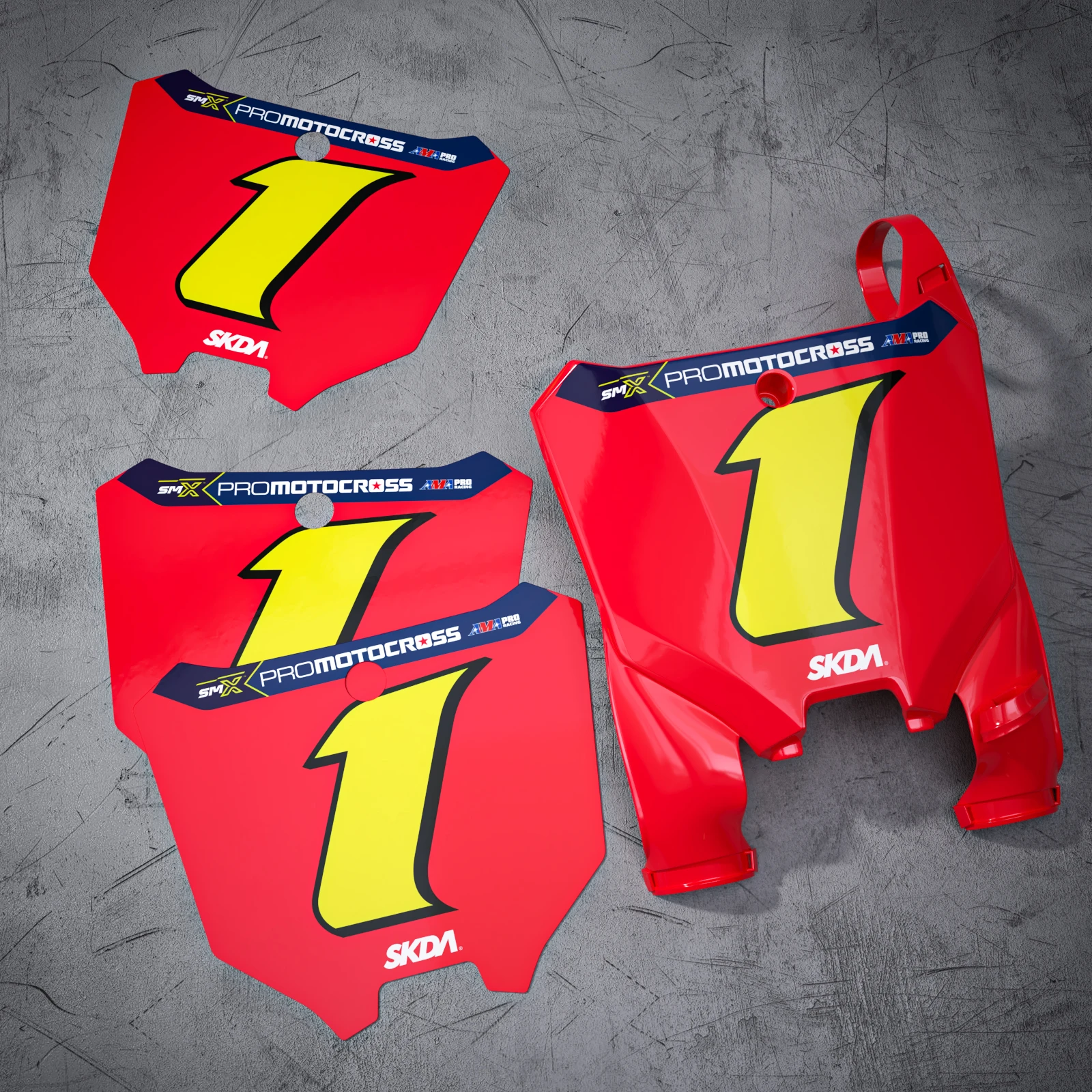 Jett Lawrence - 26' Replica Plate (Red)