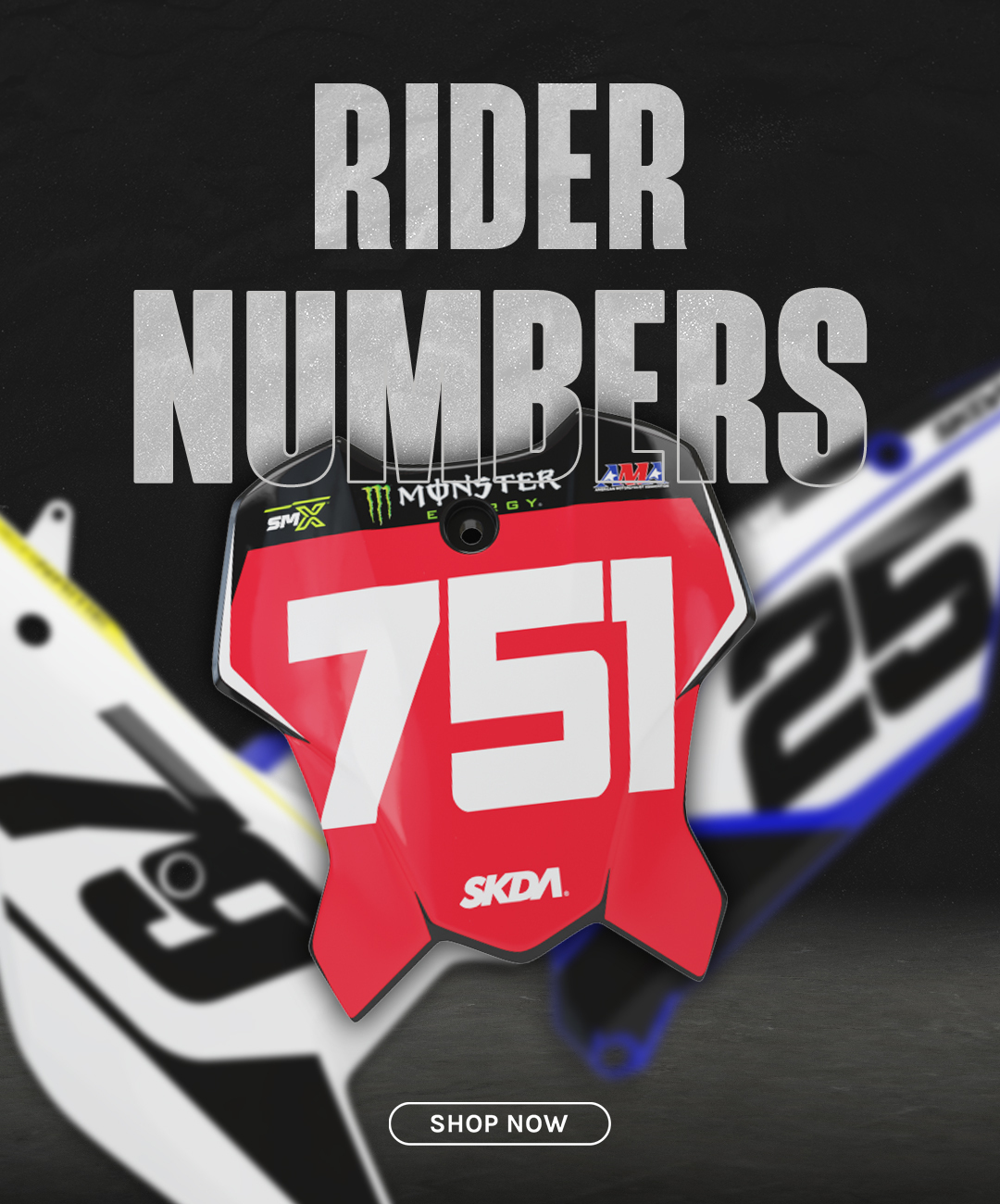 Shop Rider Numbers