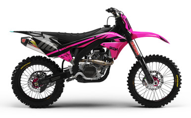 DIVIDE Pink/Blk KX/KXF Full Graphics Kit | SKDA USA