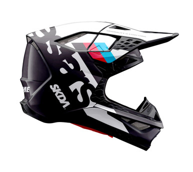 LEVELS Black Alpinestars Helmet Graphics Kit | SKDA USA