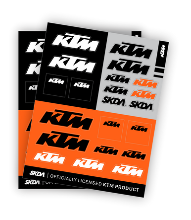 cycle ktm sticker
