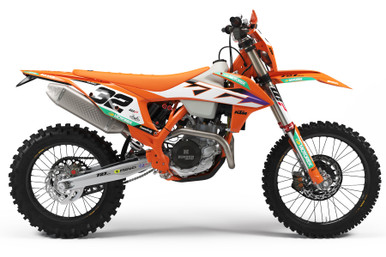 スティング 23 AU FACTORY KTM Full Graphics Kit | SKDA USA