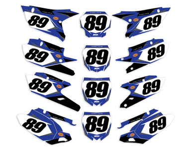 BEST　COLLECTION　1997〜2000 S5_Yamaha_Number_Plates_White_