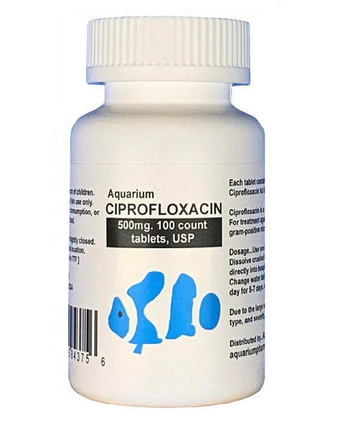 Fish Flox Forte - Aquarium Ciprofloxacin 500 mg 100 Tablets