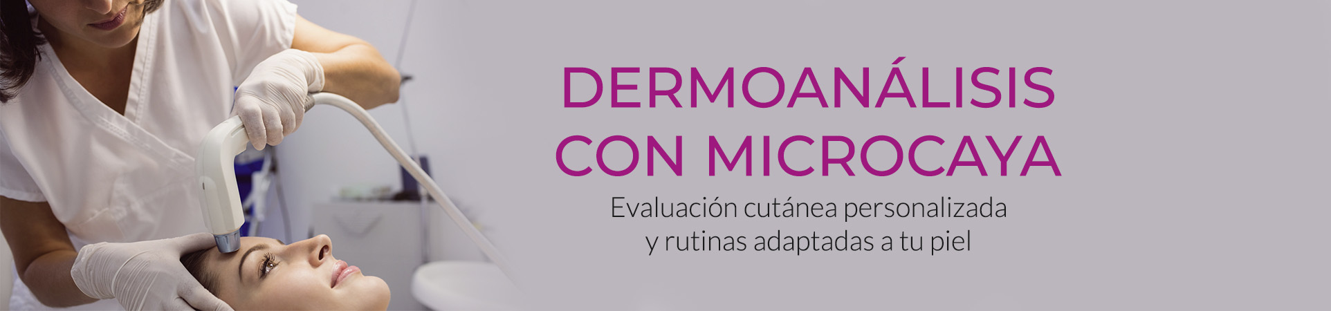 Dermoanálisis con microcaya en Farmacia COnde Duque en olivares