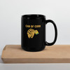 Can of Corn, Black Coffee Mug