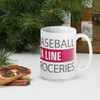 Mendoza Line, White Coffee Mug