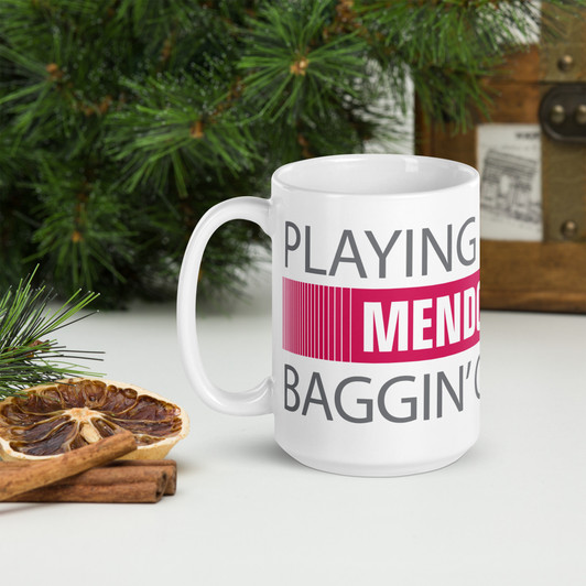 Mendoza Line, White Coffee Mug
