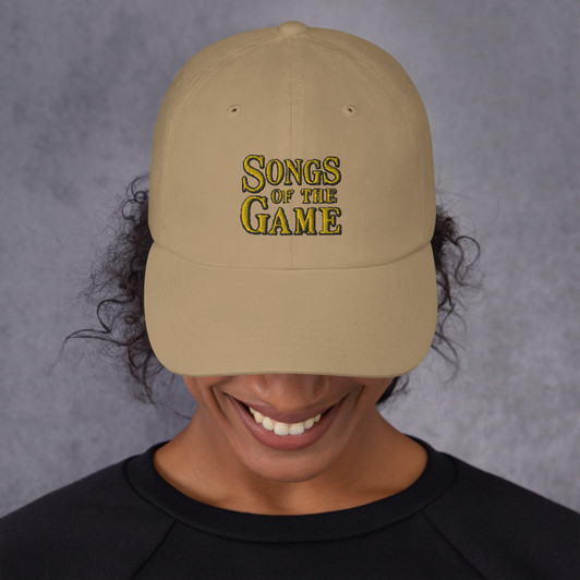 Songs of the Game Dad Cap